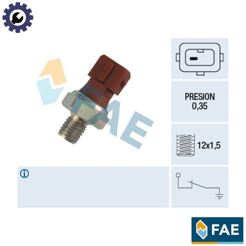Oil pressure switch 12410 for - pressure,