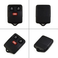 Remote Shell Case 3 Button 1pc Alarm Black High Quality For Ford Escape