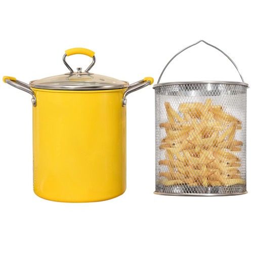 Paracity chip pans with - chip, basket