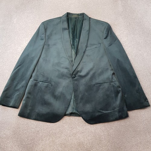 Men jacket 48r green slim - men,