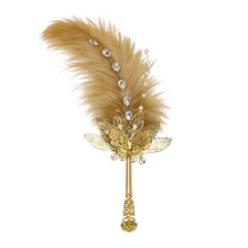 Ostrich feather fan - ostrich,