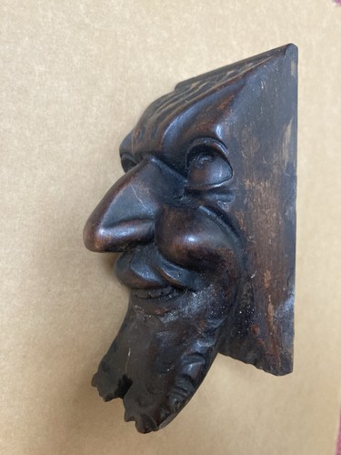 Antique 1850 carved - , oak