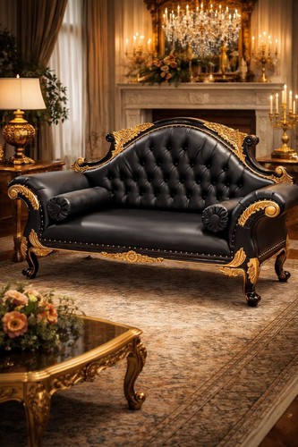 Charles ornate french black - french,