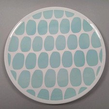 Habitat Mix it Up Blue Circles 27 cm Dinner  Plate