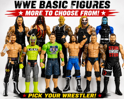 Wwe basic series mattel - mattel, figure