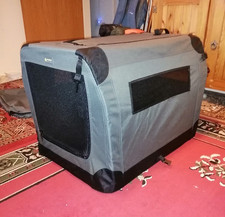 Great&Small M/L Dog Carrier – Travel Crate, Collapsible, Unused. Perfect!