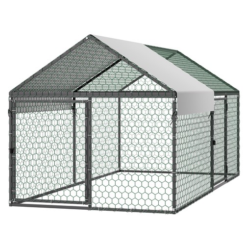 Uimoso metal chicken coop - uimoso,