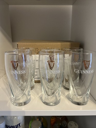 Guinness half pint glasses - pint,
