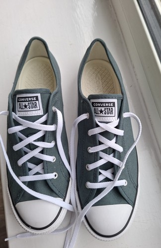Ladies green converse all star - green,