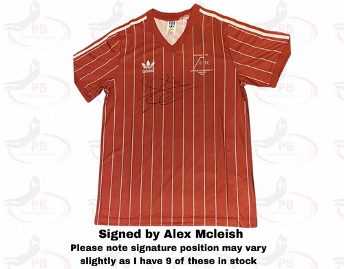 Alex mcleish signed aberdeen - alex,