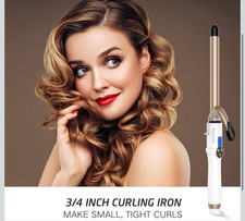 Curling Wand Tongs 19mm Salon