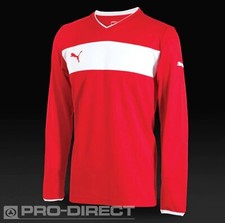 Puma PowerCat 3.12 LS Football Shirt  Red