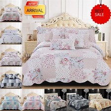 3 PCS Patchwork Bedspread