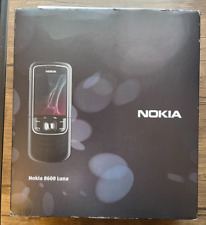 Nokia 8600 Luna - Black (Unlocked) Mobile Phone in mint condition