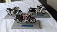Maisto 1:18 Triumph Thunderbird, Speed Triple & T120 Bonneville 1969 Unboxed