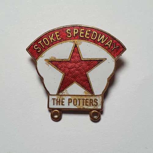 Vintage stoke speedway enamel - speedway,