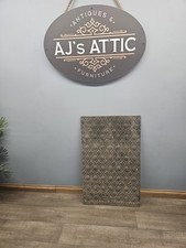 Cast Iron Fireplace Panel with diapered diamond pattern with inset fleur-de-lys