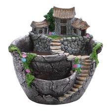 Succulent Plants Planter Flower Pot Fairy Garden Design for Succulent Herb NEW