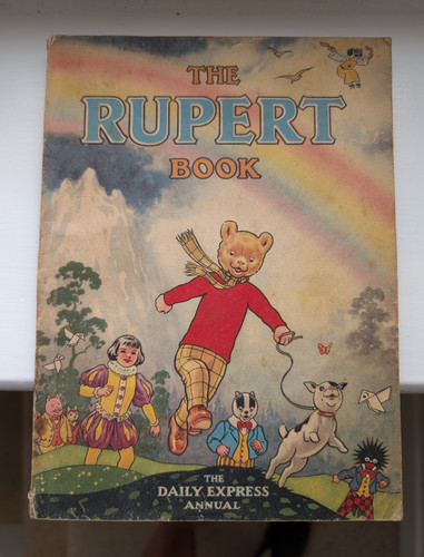 1948 original rupert bear - original,