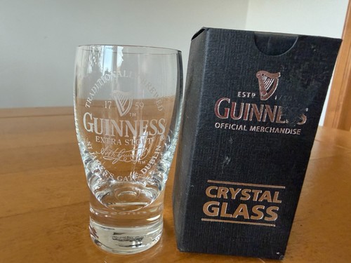 Guinness crystal glass - crystal,