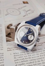 Vintage Chronograph True Time Sport Cal ETA 7733 Just Serviced