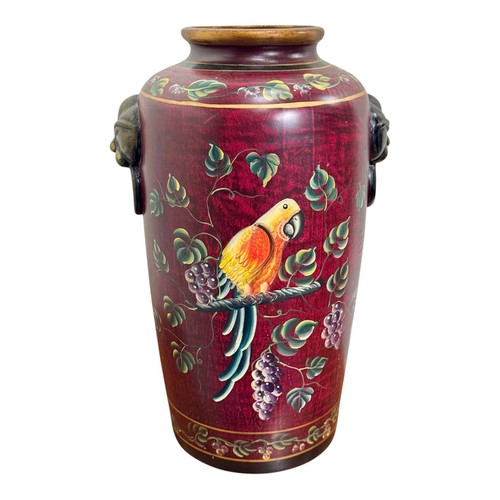 Vintage chinese dark red - dark,