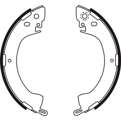 Brake shoe fits - fits:, mitsubishi