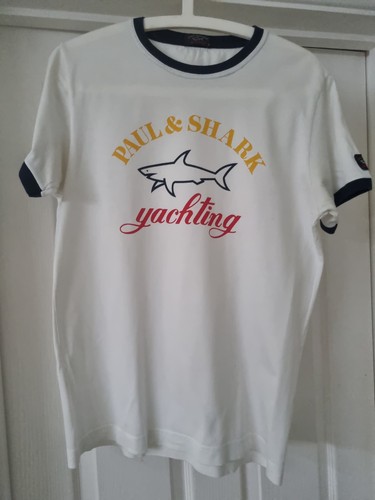 Paul and shark shirt white - shark,