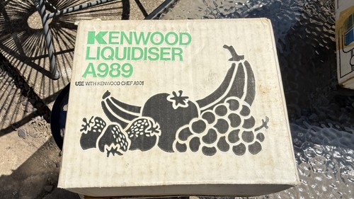 Kenwood chef a989 acrylic - chef,