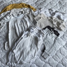 BUNDLE BABY ALL-IN-ONE VESTS, BABYGROWS etc - Mothercare/TU/DISNEY 0-3 mths