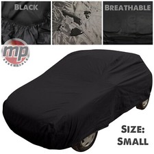 Black Breathable Full Car Cover for a Rover MGF - Indoors & Outdoors