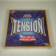 Tension Family Edition Party Top 10 Naming Quiz Board Game Adults Kids 2 Team 8+