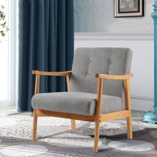 Scandinavian Armchair Linen