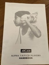 Arcam Alpha 7/8/9 CD compact
