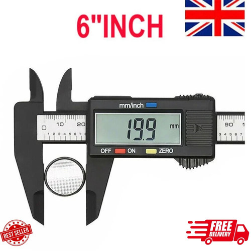 Lcd digital vernier - 6'',