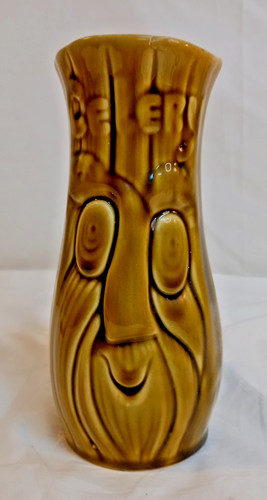 Vintage celery ceramic vase - vintage,