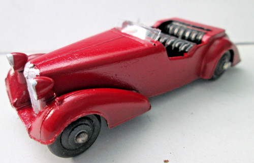 Vintage dinky toys 38d maroon - dinky,