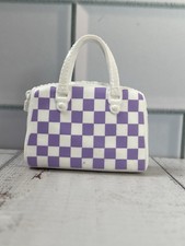 Barbie Doll Purple Handbag Bag Purse (A6)