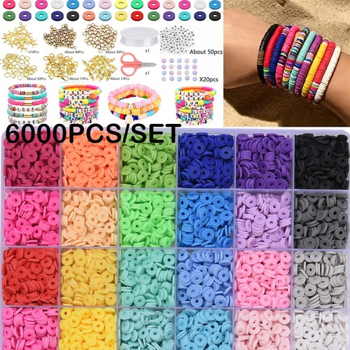 6000pcs set clay - clay, beads