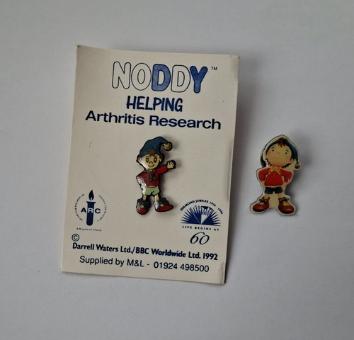 Noddy pin badges - noddy,