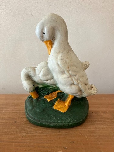 Cast iron duck doorstop - duck,