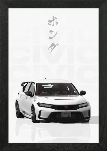 Honda civic type fl5 framed - r,