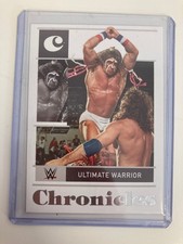 PANINI CHRONICLES WWE 2022 ULTIMATE WARRIOR  W LEGENDS SILVER .