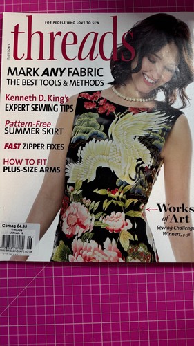 Threads sewing magazine issue