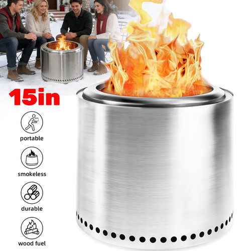 Smokeless fire pit bonfire - pit,