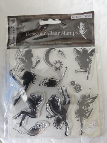 Dovecraft clear stamps fantasy - clear,