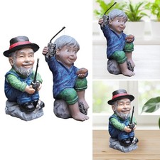 Fisherman Miniature Statue