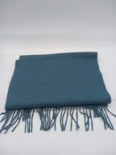 Sol Alpaca Blue Thin Scarf