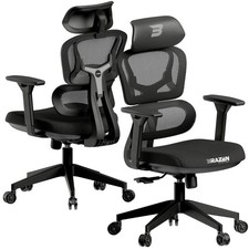 BraZen Sultan Elite Esports PC Gaming Chair - Black