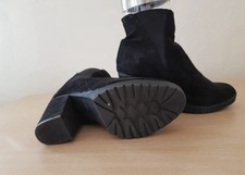 Wide Fit Ladies Faux Suede Ankle Boots Size 4 Primark